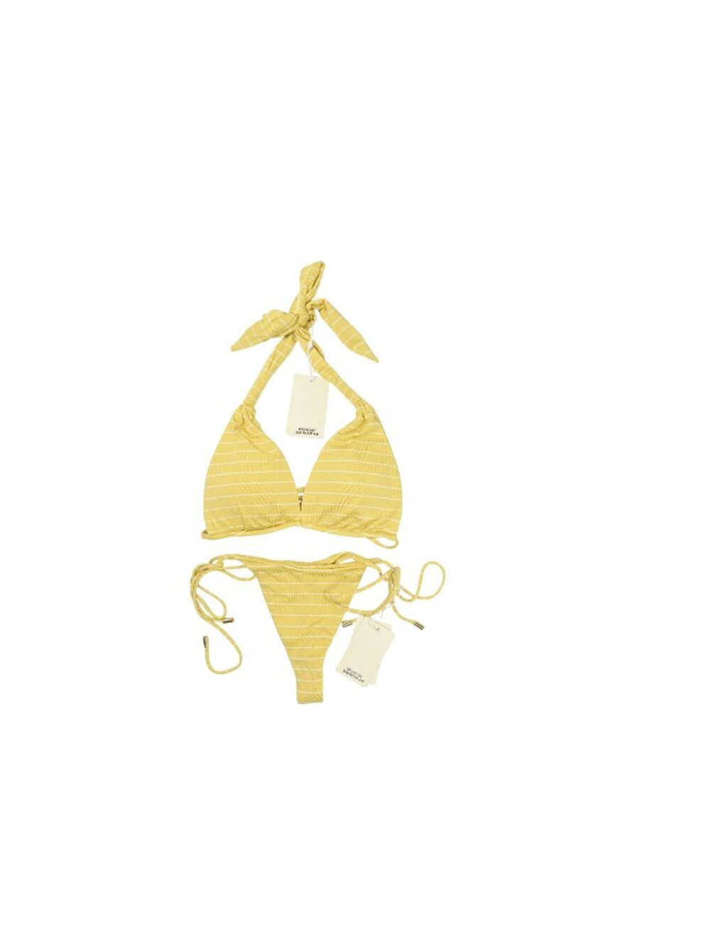 Monday Swimwear Tulum Top & Taormina Bottoms Bikini Set in Meyer Stripe